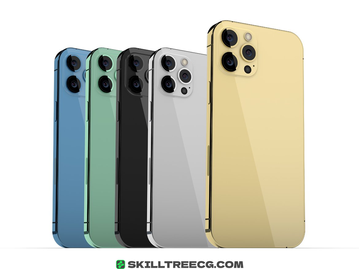 图片[5]-iPhone 12 PSD Mockups in All Colors（448565）-技能树